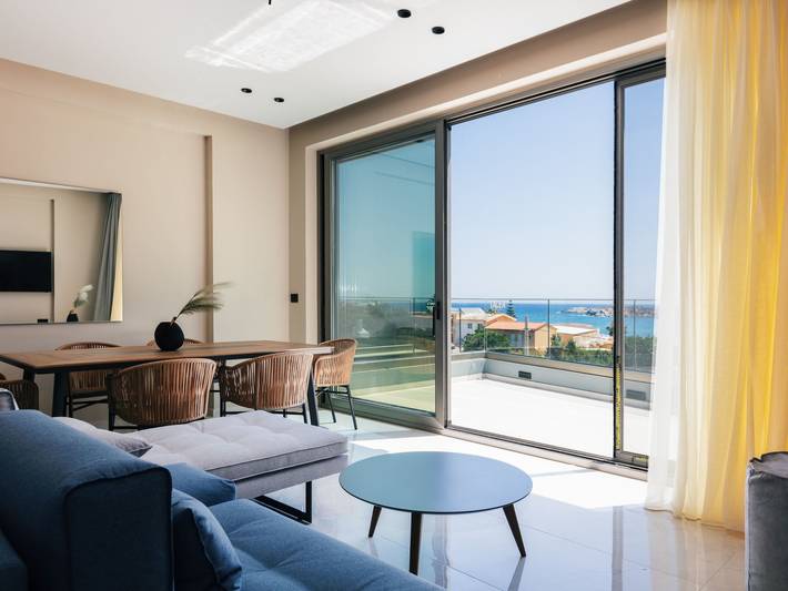 Ferienhaus für 8 Personen, mit Terrasse in Bali (Kreta)