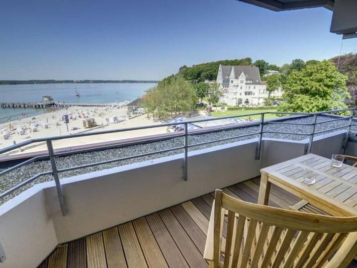 Ferienwohnung für 2 Personen, mit Balkon und Whirlpool sowie Sauna und Ausblick in Halbinsel Holnis