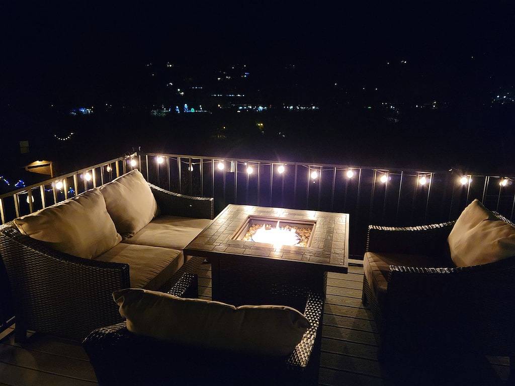 Amazing Views of Maggie Valley Mountains, King Master, Hot Tub,Fire Table in Blue Ridge Parkway, Cataloochee Valley