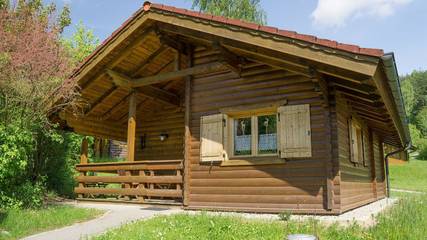 Ferienhaus für 5 Personen, mit Sauna und Terrasse sowie Garten in Stamsried