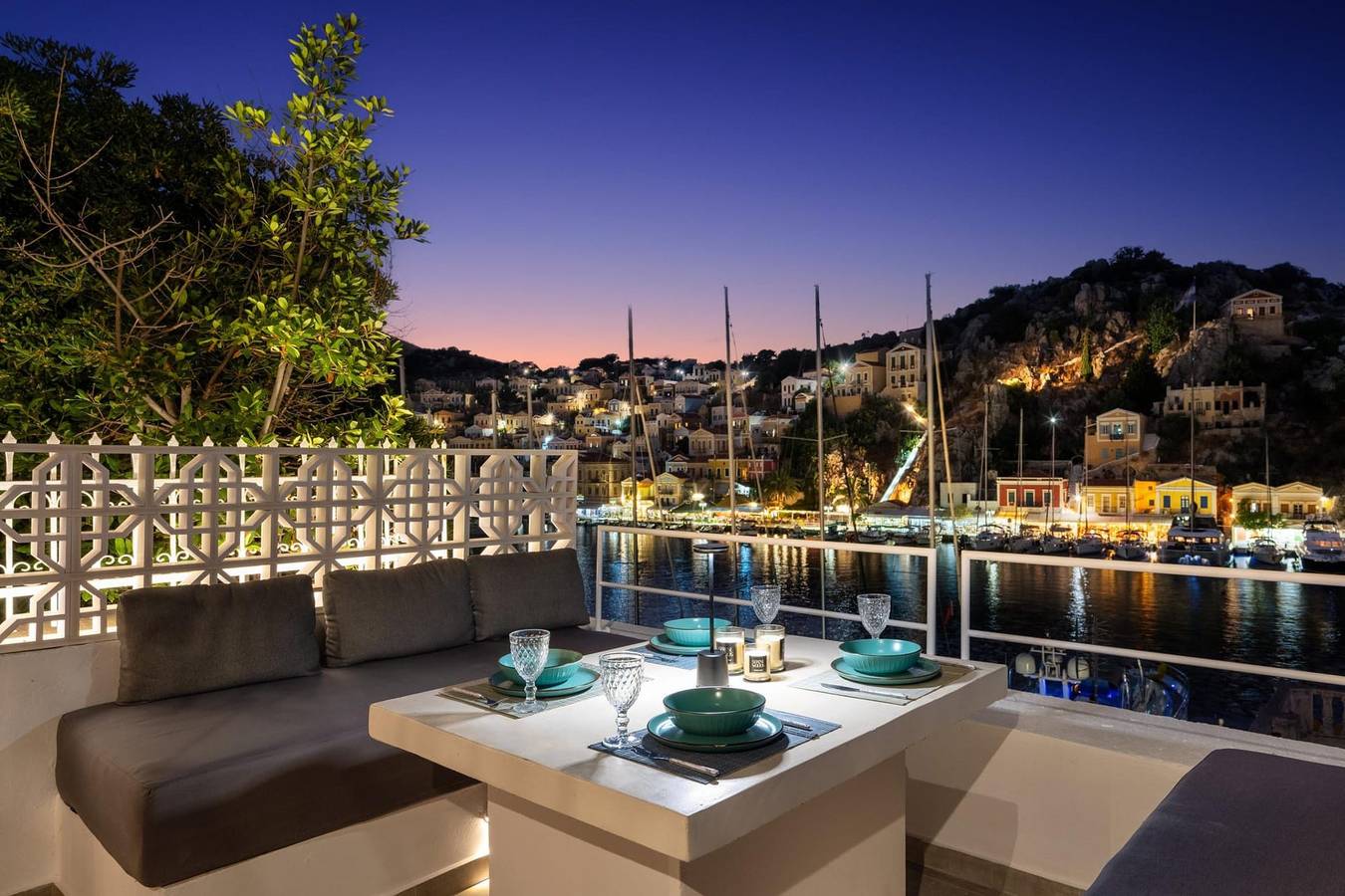 Villa für 3 Personen mit Terrasse in Ano Symi, Rhodos