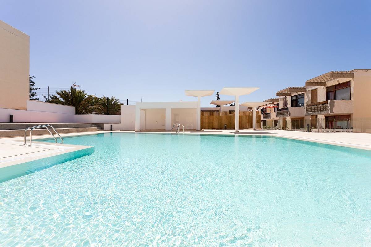 Geheel appartement, Vakantieappartement voor 3 personen met terras in Playa de las Américas, Arona