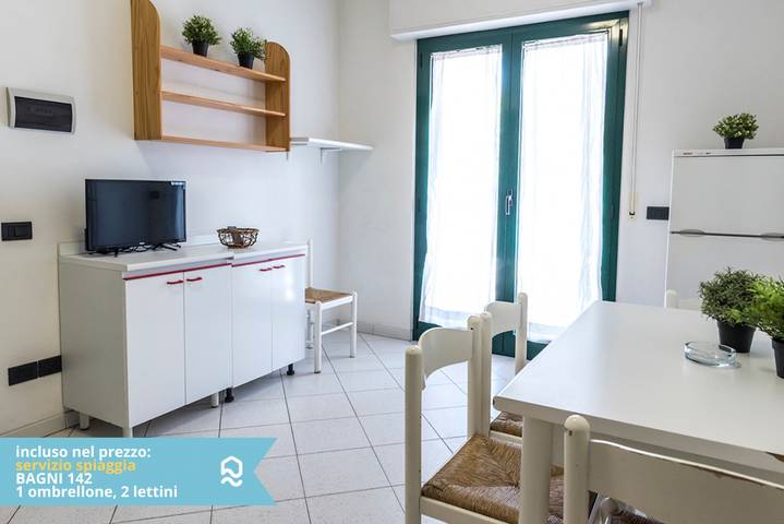 Apartamento entero, Se008 - Senigallia, one bedroom apartment on the sea with beach in Senigallia, Senigallia (Municipality)