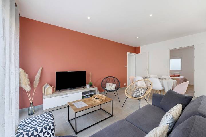 Gîte pour 6 personnes, avec Jardin
