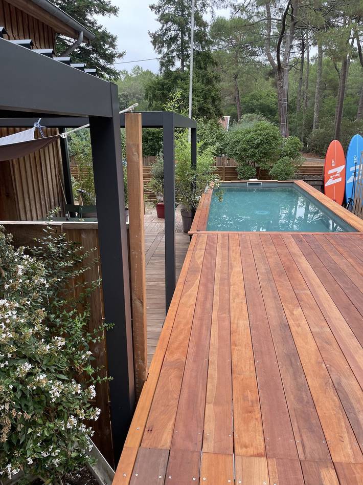 Chalet pour 4 personnes, avec jardin en Gironde - 3