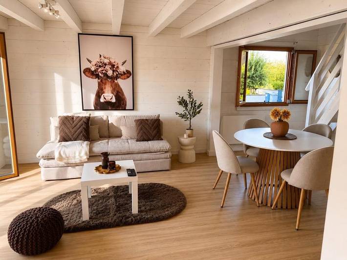 Gîte pour 4 personnes, avec Terrasse et Jardin à Souvans