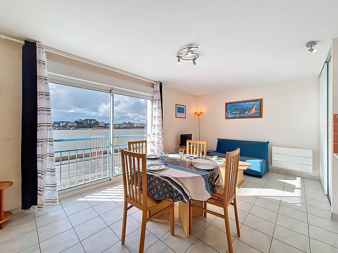 Appartement entier, Étel - Appartement 3 pièces avec Wifi et parking à proximité du port in Étel, Côte des Mégalithes