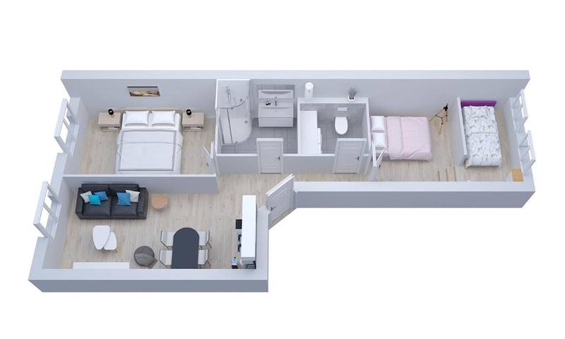 Gîte pour 5 personnes à La Ferté-sous-Jouarre - 3