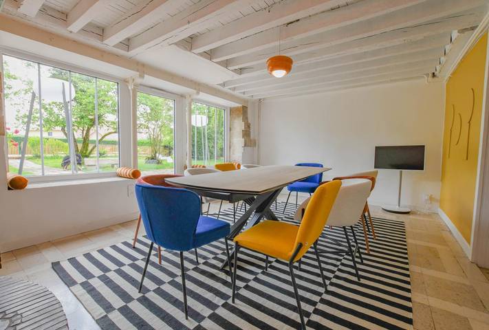 Gîte pour 11 personnes, avec terrasse ainsi que piscine et jardin à Lusigny-sur-Barse - 3