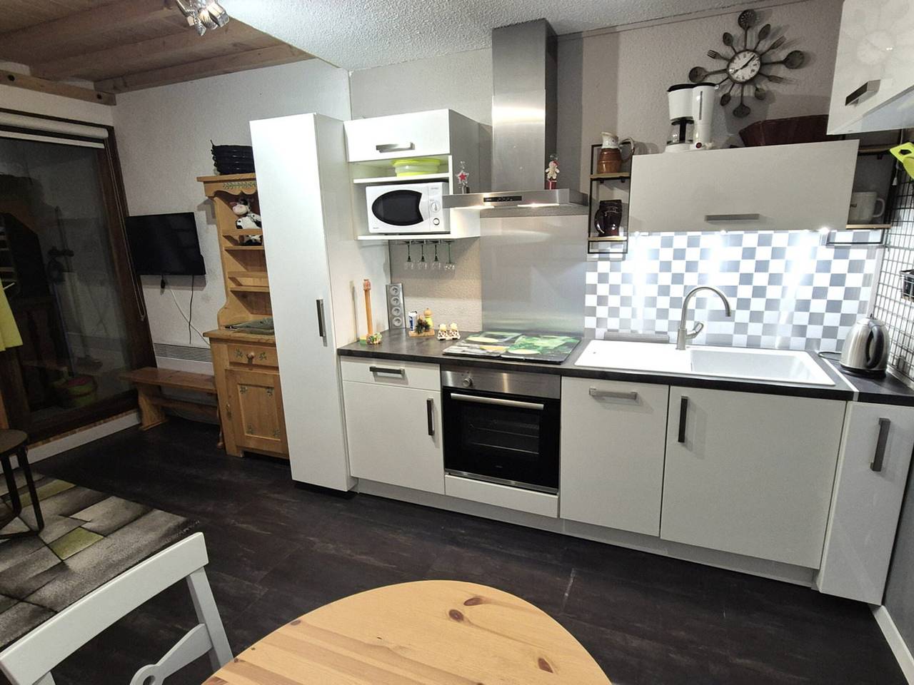 Ganze Wohnung, Studio mit Mezzanine für 4 Pers, gut gelegen in Valfréjus in Valfréjus, Modane