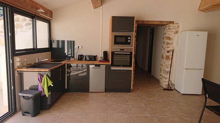 Gîte pour 5 personnes, avec jardin ainsi que vue et piscine à Cucugnan - 3