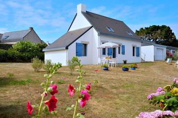 Gîte pour 4 personnes, avec terrasse, animaux acceptés dans Pen Bé