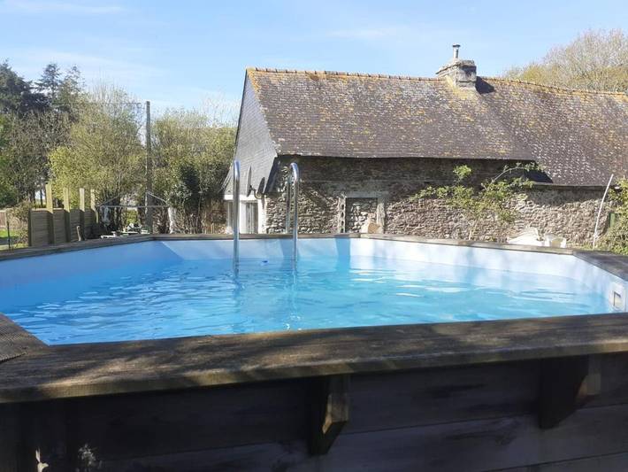 Maison de vacances pour 6 personnes, avec jardin ainsi que piscine et terrasse, animaux acceptés