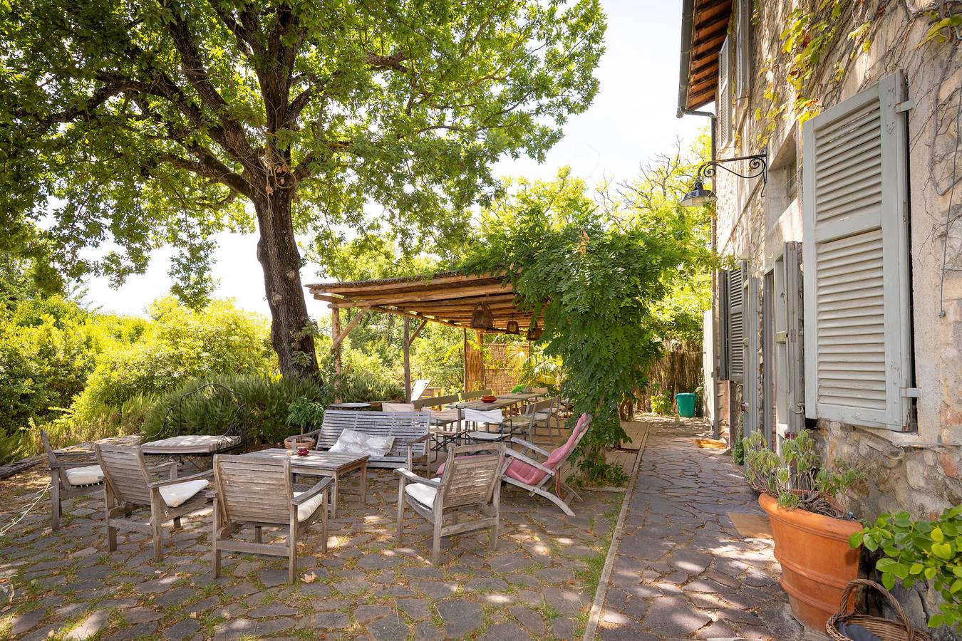 Petite maison 'Casale Per 14 Persone' avec piscine partagée, Wi-Fi et climatisation in Montecatini Val di Cecina, Côte des Étrusques