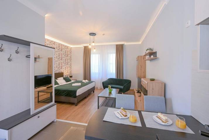 Location de vacances pour 2 personnes, avec jardin ainsi que terrasse et vue, animaux acceptés à Eger - 4