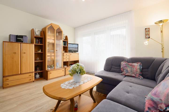 Ferienwohnung für 4 Personen, mit Balkon und Sauna, kinderfreundlich am Schönberger Strand