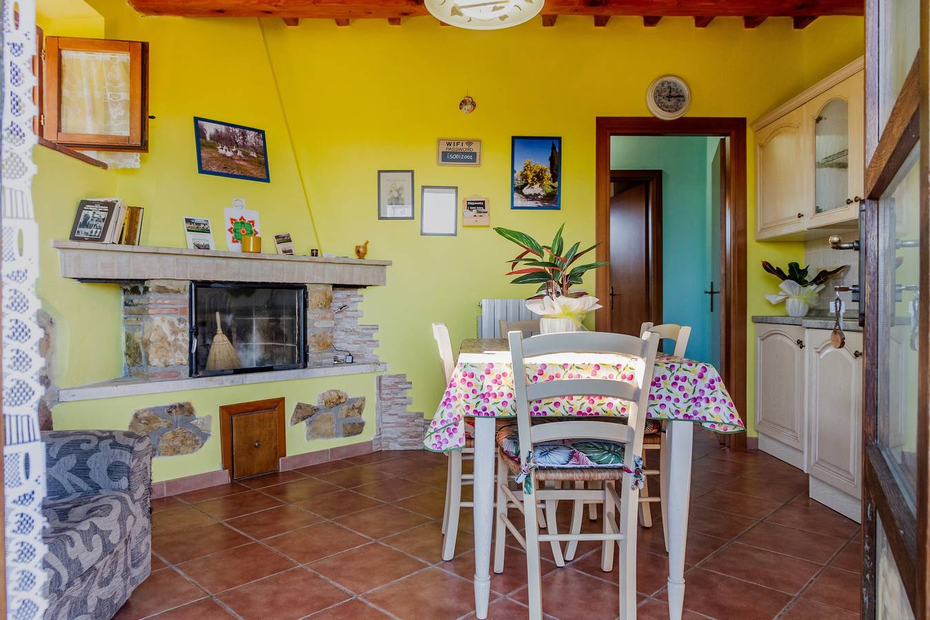 Ganze Wohnung, Ferienwohnung 'Granaio' mit Gemeinschaftsgarten, Wi-Fi und Klimaanlage in Magliano in Toscana, Grosseto Provinz