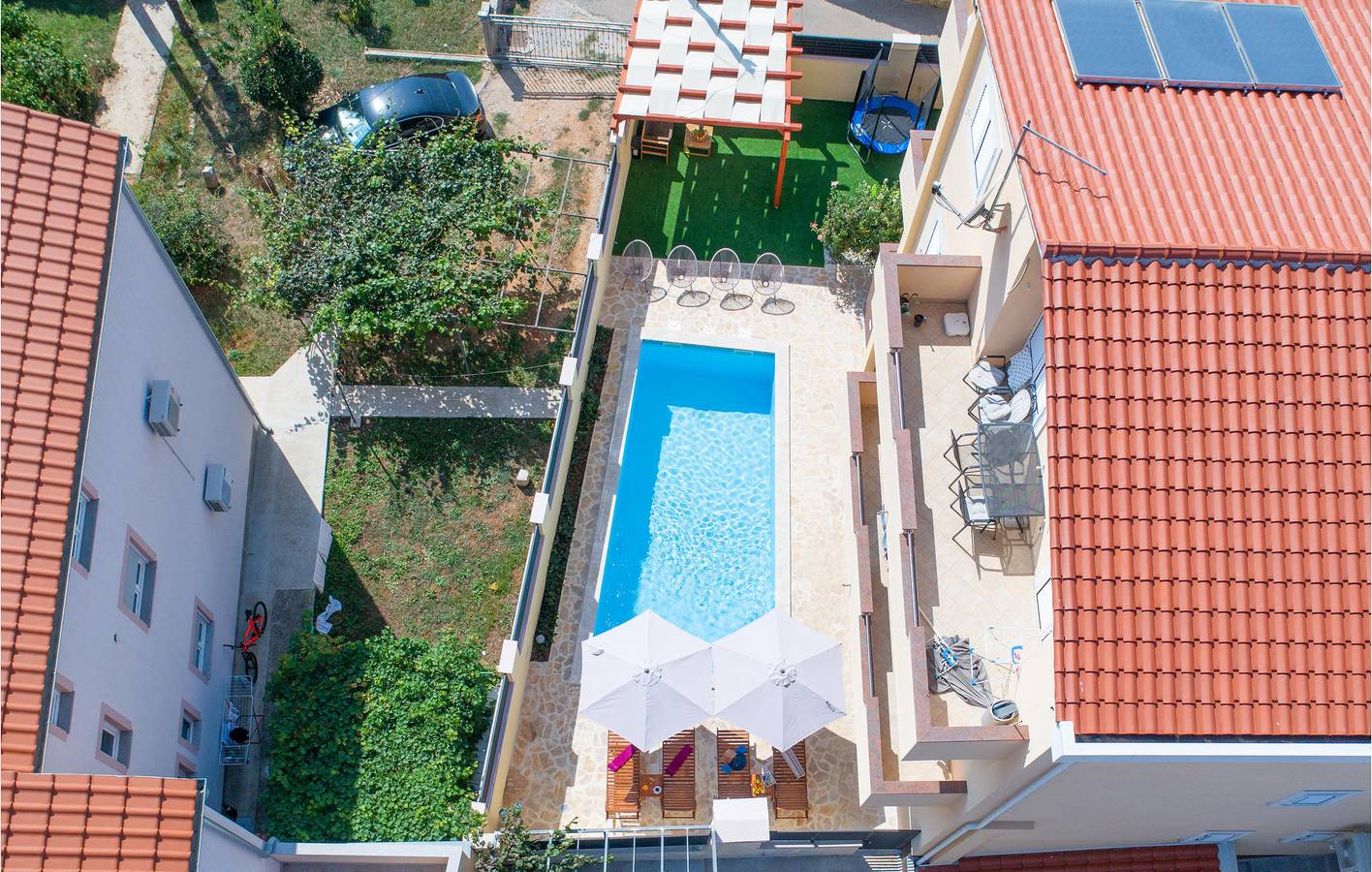 Apartamento vacacional entero, Apartamento de vacaciones para 6 personas con terraza in Ciudad de ZadarZadar, Zadar (Municipality)
