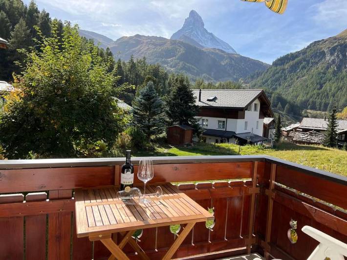 Ganze Wohnung, Geräumiges Studio (42 m²) – Matterhorn Panoramab in Zermatt, Walliser Alpen