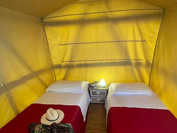 Camping Punta Navaccia  - Einzigartig 2 personen - Mini-Safari in Tuoro sul Trasimeno, Lago Trasimeno