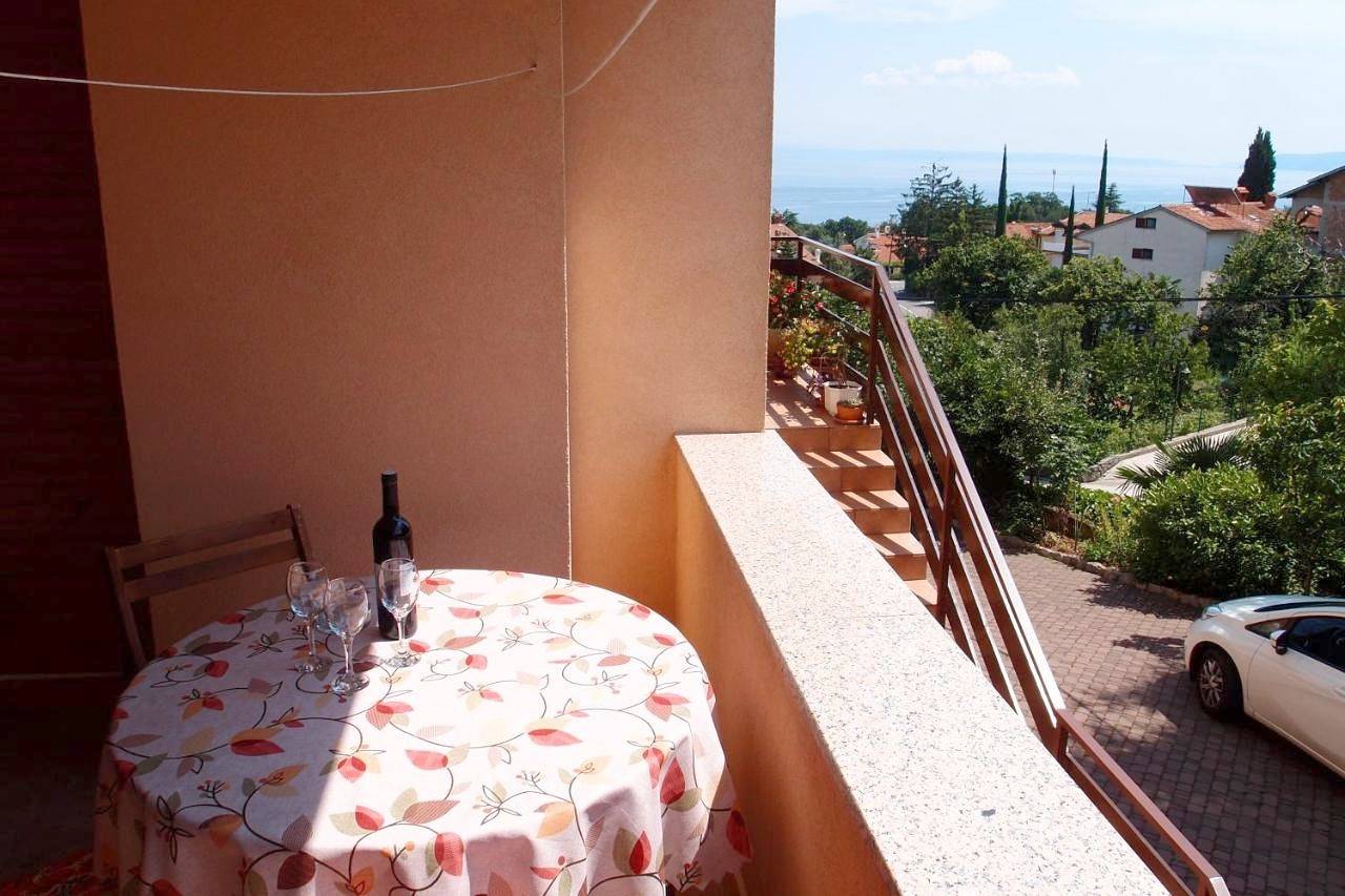 Apartment with Sea View in Icici, Opatija Riviera