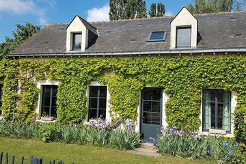Gîte pour 6 personnes, avec jardin à Les Rosiers-sur-Loire