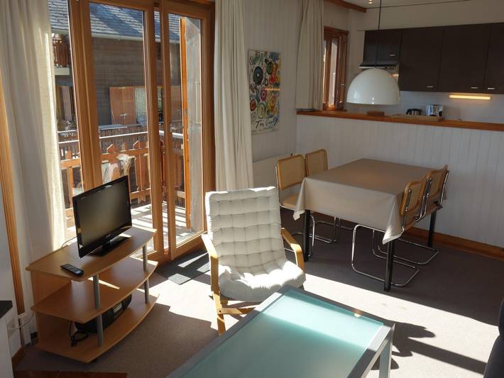 Gîte pour 6 personnes, avec balcon à Veysonnaz - 4