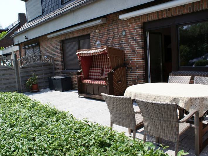 Ferienwohnung für 5 Personen, mit Terrasse und Garten in Friedrichskoog