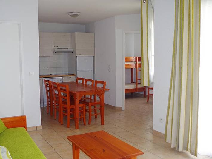 Résidence Goélia Le Cordouan - Wohnung 6 personen - G/194_3 Zimmer 6 Pers. Strassenseite in Soulac-sur-Mer, Lesparre-Médoc und Umgebung
