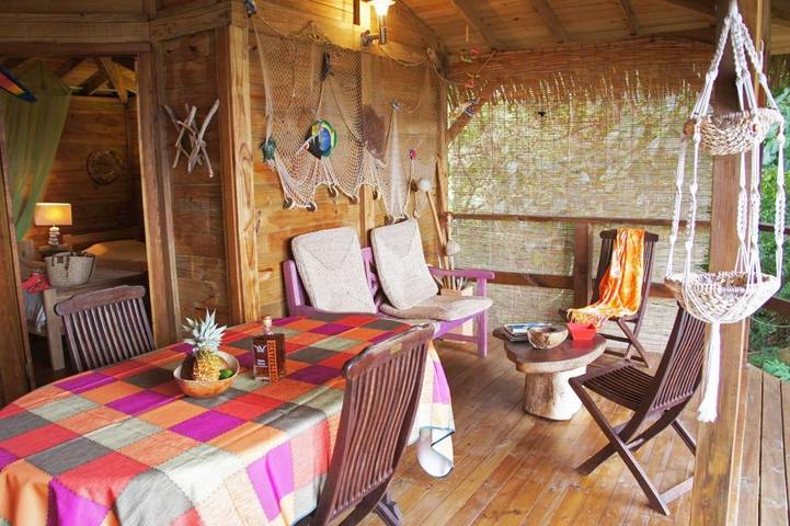 Parc de vacances pour 2 personnes, avec vue ainsi que piscine et jardin à Pointe-Noire - 2