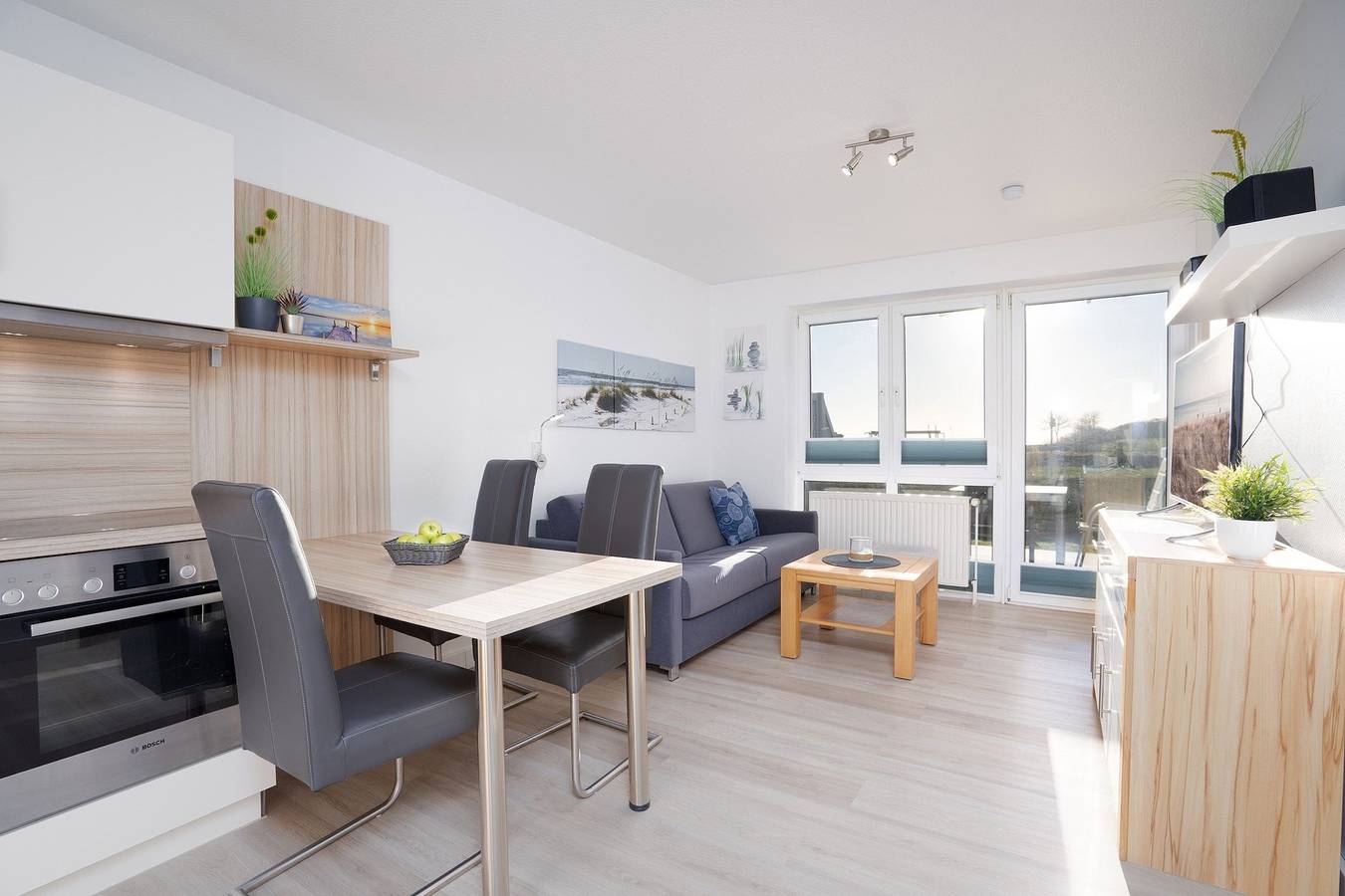 Ganze Ferienwohnung, Strandhaus am Yachthafen Wohnung 2 in Grömitz, Ostholstein