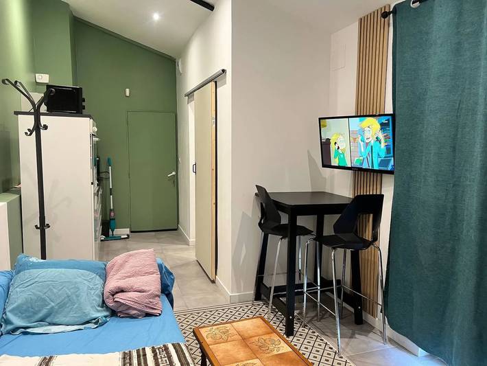 Studio pour 2 personnes, avec Terrasse