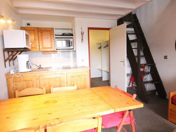Apartamento entero, Apartamento 2P-Entrepiso para 6 en Alpe d'Huez in Huez, Parque Nacional de los Ecrins