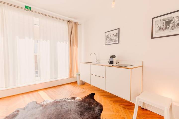 Ferienwohnung für 2 Personen, mit Terrasse und Ausblick