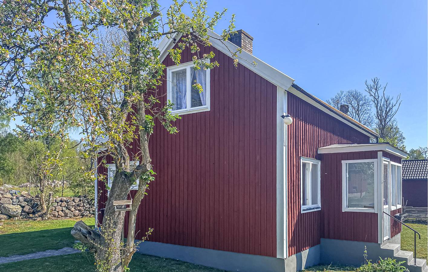 Hus för 6 Personer med trädgård in Mönsterås, Mönsterås och omgivningar