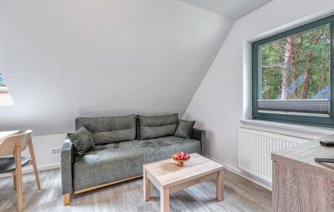 Ganze Ferienwohnung, Gemütliche Wohnung im Erdgeschoss mit WiFi, TV und Parkplatz 300 m vom Strand entfernt in Drewoldke, Juliusruh