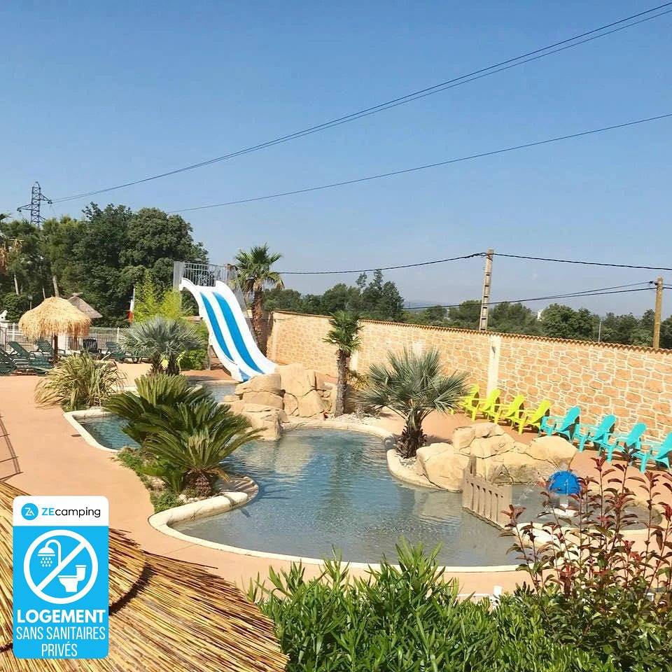 Camping 4 étoiles - Piscine  - ccbgfef in Sorgues, Vaucluse