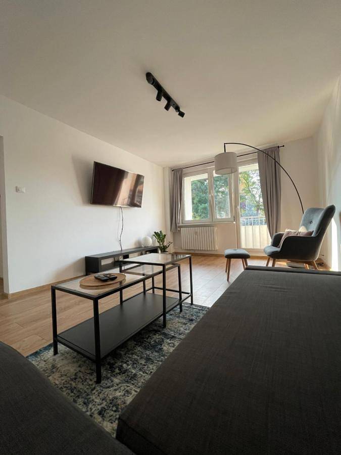 Apartament wakacyjny dla 4 osób, z balkon w Zabrze