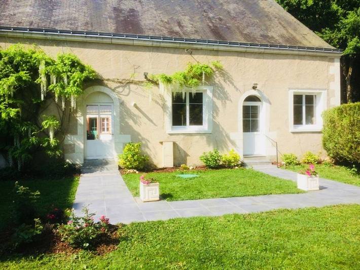 Location de vacances pour 4 personnes, avec Terrasse ainsi que Jardin et Vue à Tauxigny