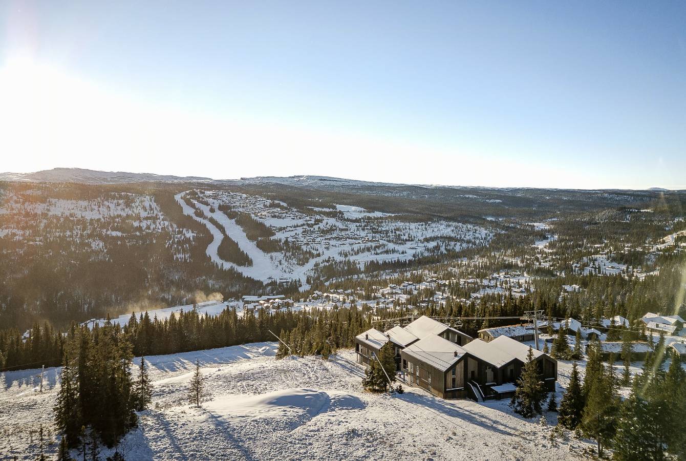 Ganze Wohnung, Apartment mit Ski-in/Ski-out in Svartskard in Kvitfjell, Ringebu