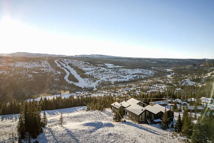 Ganze Wohnung, Apartment mit Ski-in/Ski-out in Svartskard in Kvitfjell, Ringebu
