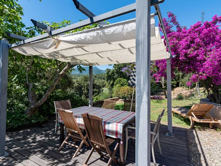 Ferienhaus mit Meerblick für 6 Personen, mit Ausblick und Garten sowie Terrasse auf Korsika - 4