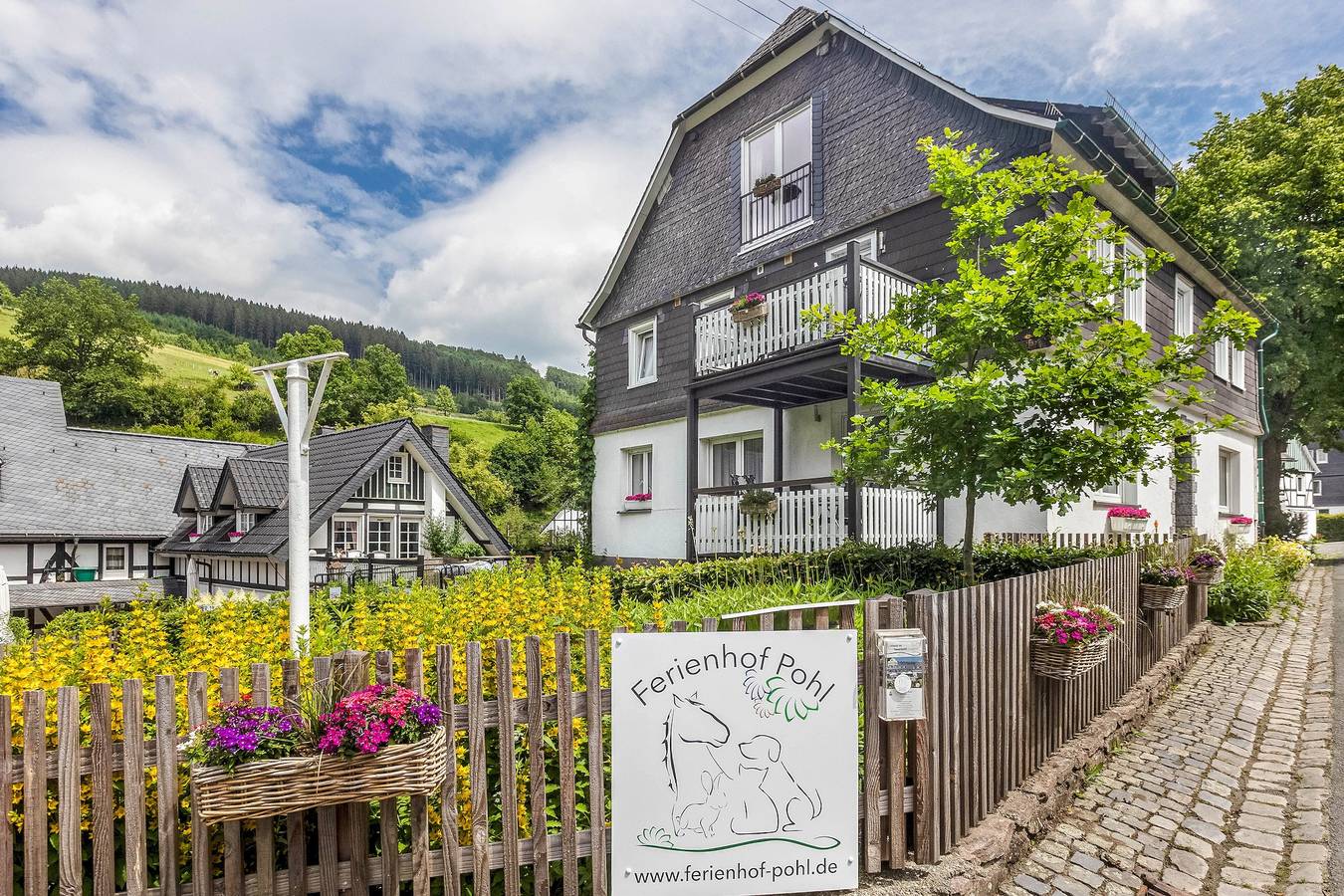 Ganze Wohnung, Ferienwohnung Dorfblick mit großem Balkon und einem wunderschönen Ausblick in Lennestadt, Sauerland