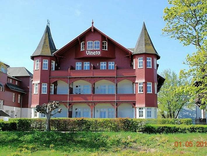 Ferienhaus mit Meerblick für 4 Personen, mit Balkon und Sauna in Drei Kaiserbäder - 3