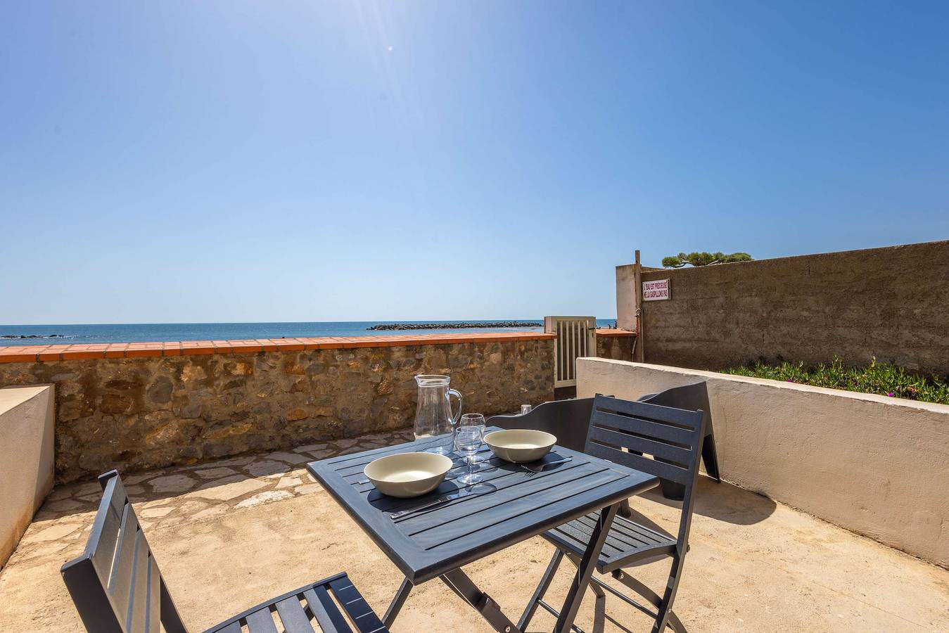 Ferienhaus für 3 Personen mit Balkon/Terrasse in Valras-Plage, Mittelmeerküste (Frankreich)