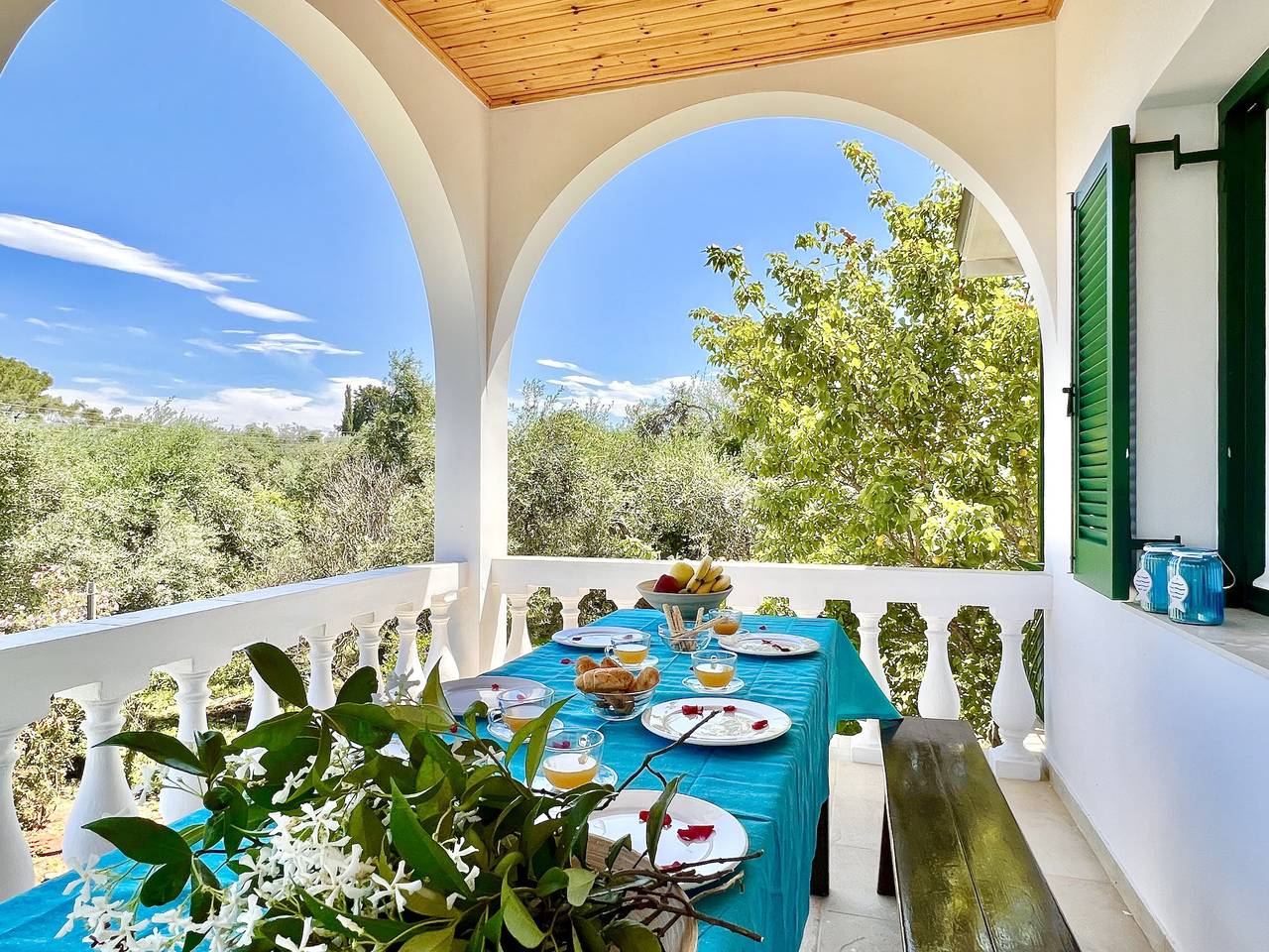 Astra Beach House in Astrakeri Bay in Corfù