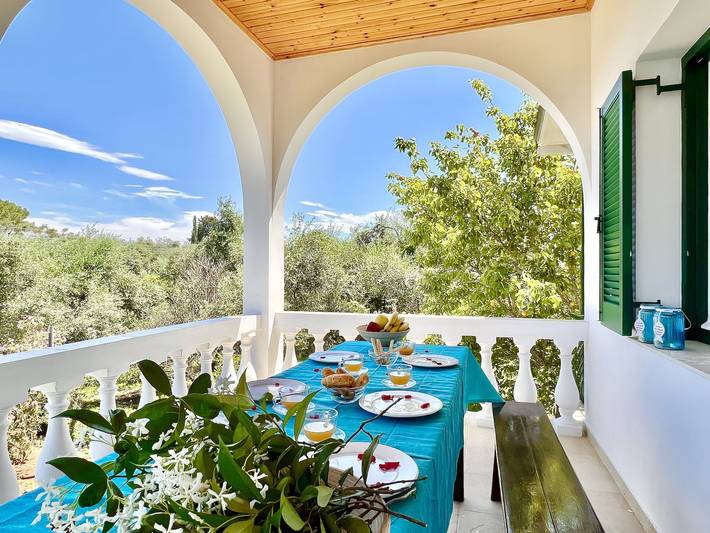 Villa für 18 Personen, mit Garten und Balkon auf Korfu - 4