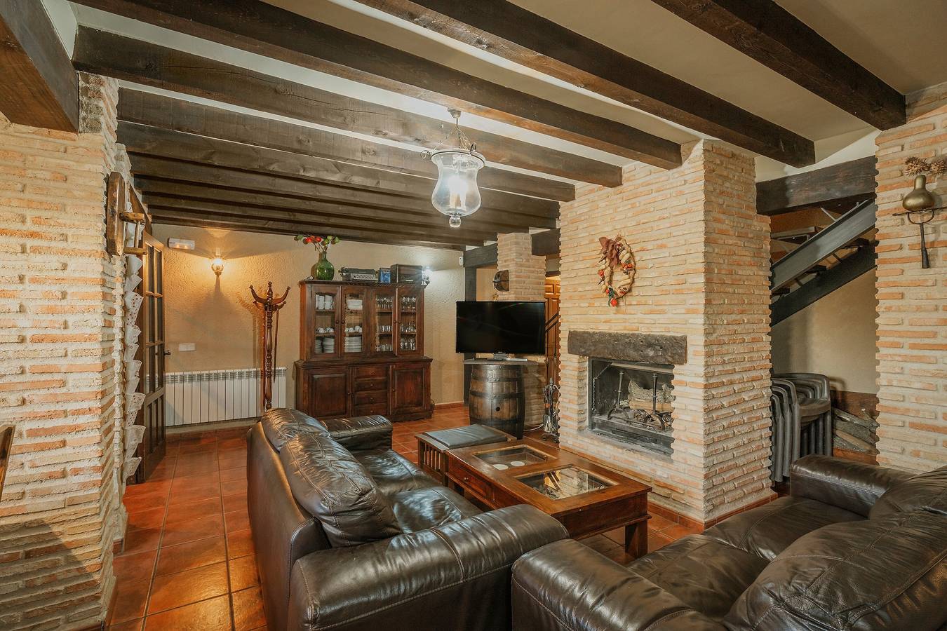 Casa rural 'El Mirador De La Pinilla' con vistas a la montaña, jardín privado y Wi-Fi in Turrubuelo, Boceguillas
