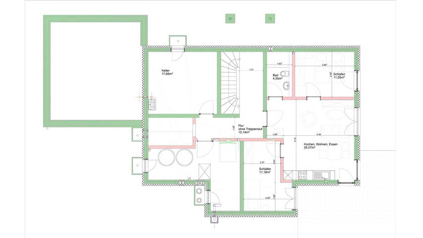 Gîte pour 6 personnes, avec jardin et terrasse à Neukirch - 2