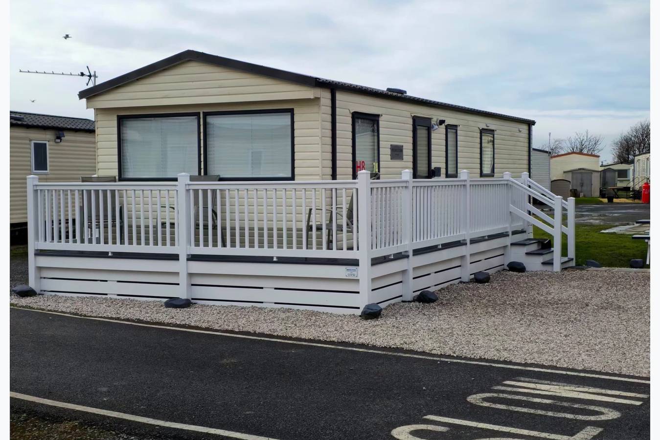 Blockhütte für 4 Personen mit Terrasse in Lake District